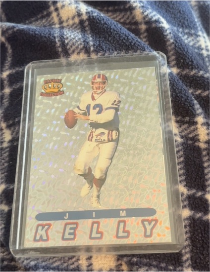 1994 Pacific Prisms #63 Jim Kelly — front