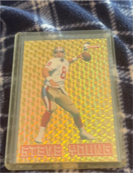 1993 Pacific Silver Prisms #20 Steve Young — front