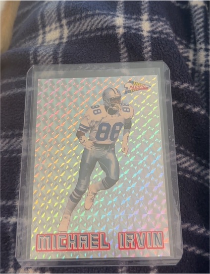 1993 Pacific Prisms Michael Irvin — front