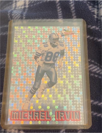 1993 Pacific #8 Michael Irvin — front