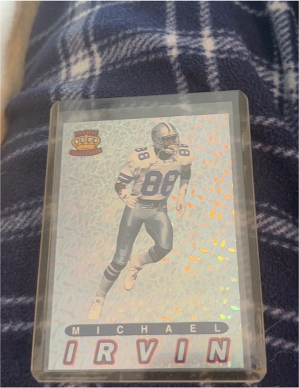 1992 Pacific Football Michael Irvin #6 — front