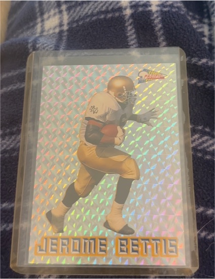 1993 Pacific Circular Prism #2 Jerome Bettis — front