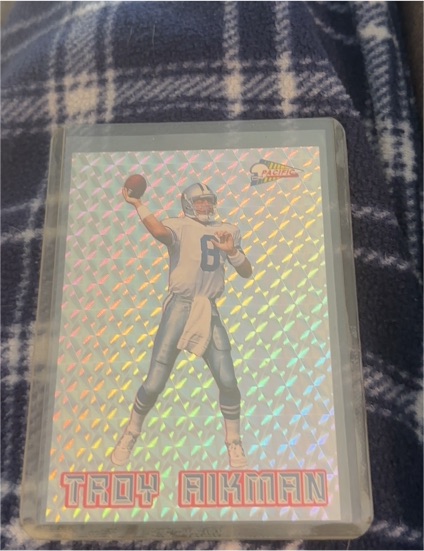 1993 Pacific Prism Inserts #1 Troy Aikman — front