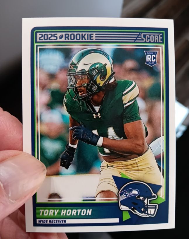 2025 Panini Score #58 Tory Horton — front