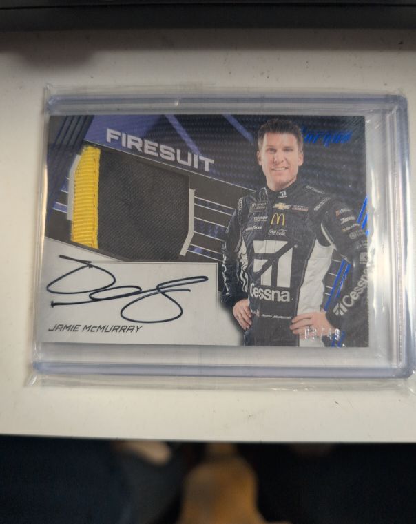 2017 Panini Torque Firesuit Signatures #JFS-JM Jamie McMurray — front