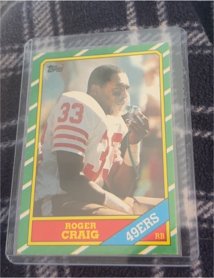 1986 Topps #157 Roger Craig — front