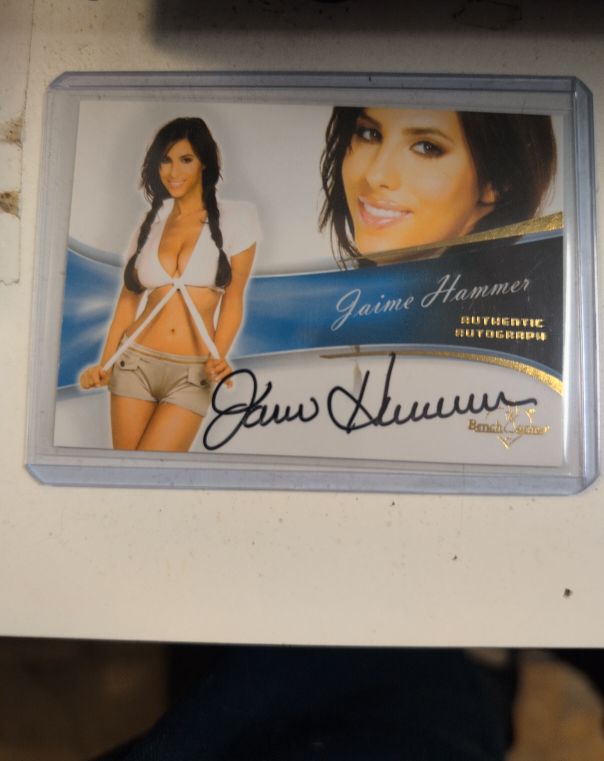 2013 Bench Warmer Bubble Gum #63 Jaime Hammer — front