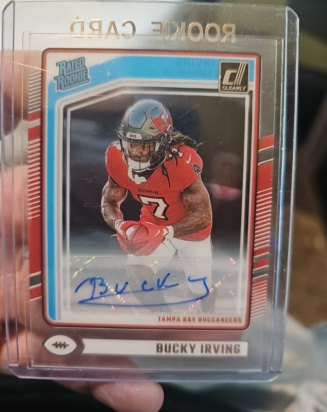 2024 Panini Donruss Clearly #86 Bucky Irving — front
