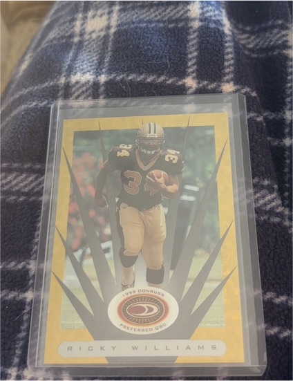 1999 Donruss Preferred QBC #43 Ricky Williams — front