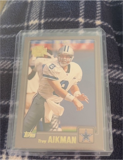 1991 Topps #148 Troy Aikman — front