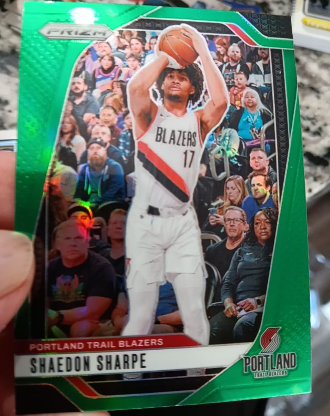 2024-25 Panini Prizm #144 Shaedon Sharpe — front
