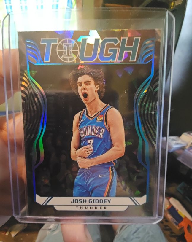 2021-22 Panini Illusions Tough #6 Josh Giddey — front
