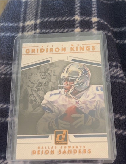 2017 Donruss All-Time Gridiron Kings #Deion Sanders — front