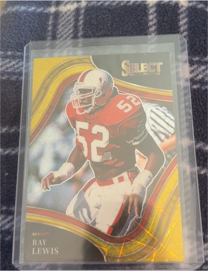 2022 Panini Select Draft Picks #151 Ray Lewis — front