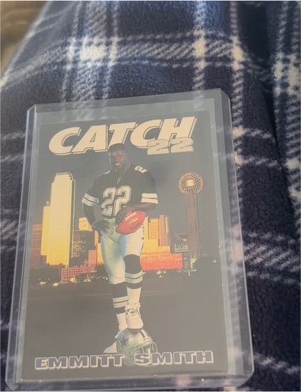 1992 Skybox Catch 22 #165 Emmitt Smith — front