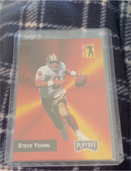 1993 Playoff #287 Steve Young — front