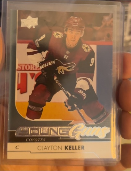 2017-18 Upper Deck #477 Clayton Keller — front
