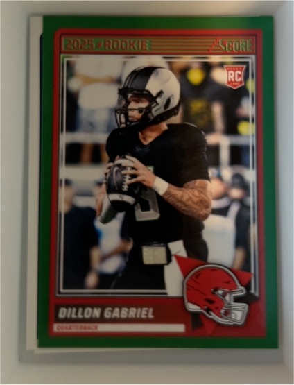 2025 Panini Score #41 Dillon Gabriel — front