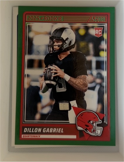 2025 Panini Score #41 Dillon Gabriel — front