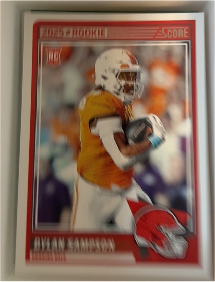2025 Panini Score #52 Dylan Sampson — front