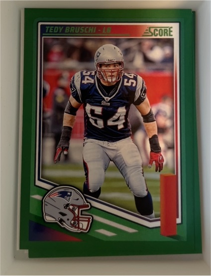2025 Panini Score #151 Tedy Bruschi — front