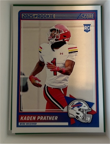2025 Panini Score #19 Kaden Prather — front