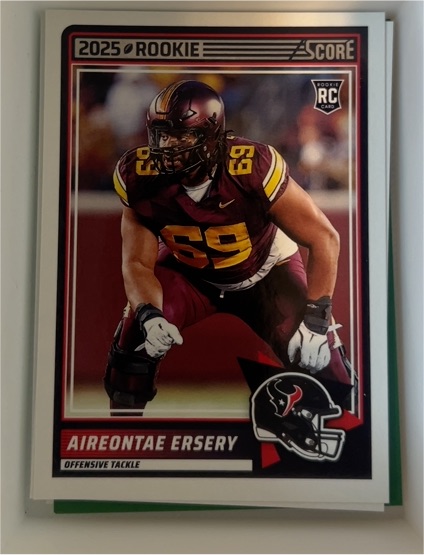 2025 Panini Score #77 Aireontae Ersery — front
