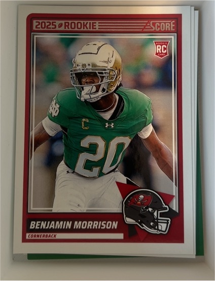 2025 Panini Score #93 Benjamin Morrison — front