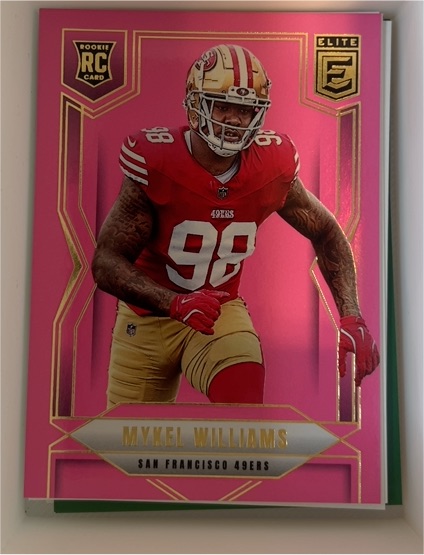 2025 Donruss Elite #164 Mykel Williams — front