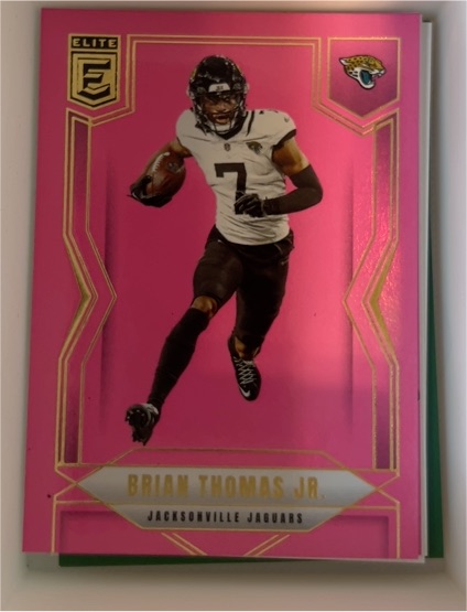 2025 Panini Donruss Elite #27 Brian Thomas Jr. — front