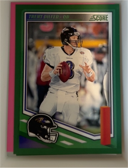 2025 Panini Score #252 Trent Dilfer — front