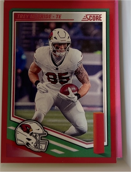 2025 Panini Score #5 Trey McBride — front