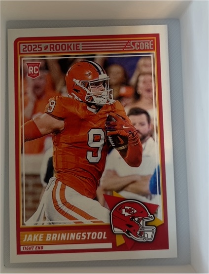 2025 Panini Score #74 Jake Briningstool — front
