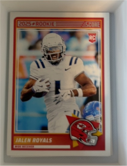 2025 Panini Score #8 Jalen Royals — front