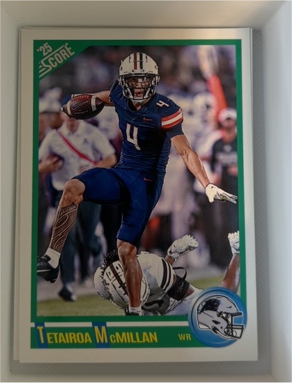 2025 Panini Score #3 Tetairoa McMillan — front