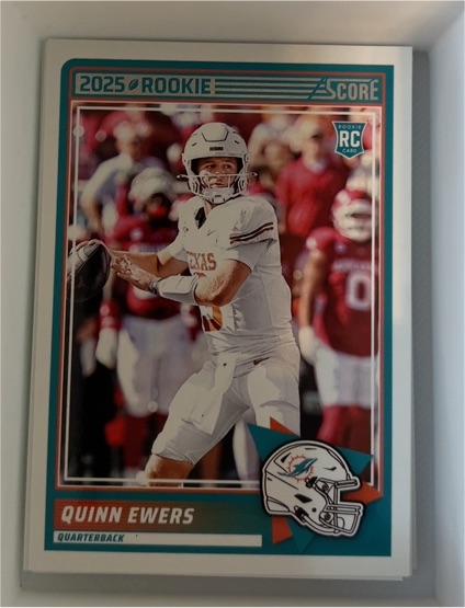 2025 Panini Score #75 Quinn Ewers — front