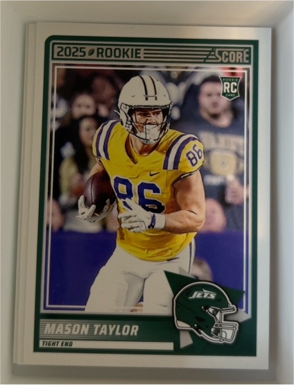 2025 Panini Score #7 Mason Taylor — front