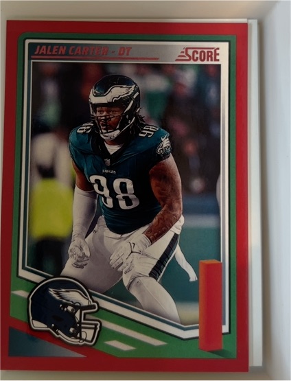 2025 Panini Score #64 Jalen Carter — front