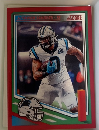 2025 Panini Score #23 Ja'Tavion Sanders — front