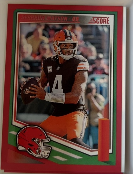 2025 Panini Score #224 Deshaun Watson — front