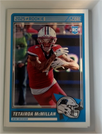 2025 Panini Score #17 Tetairoa McMillan — front