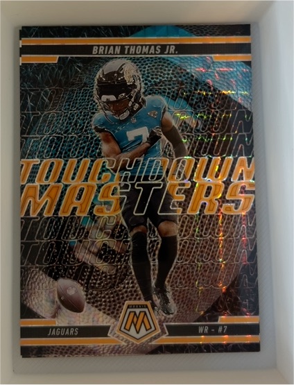 2025 Panini Mosaic #8 Brian Thomas Jr. Touchdown Masters — front