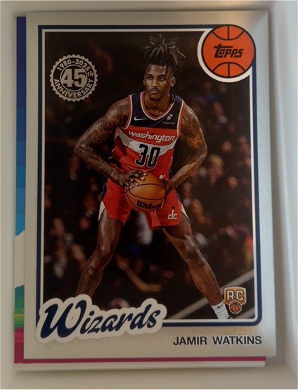 2025-26 Topps #80BK-86 Jamir Watkins — front