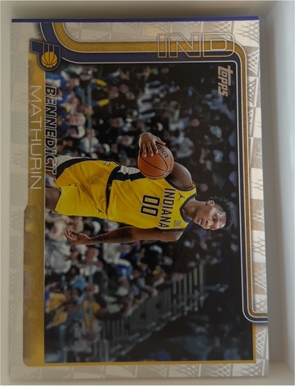 2025-26 Topps #48 Bennedict Mathurin — front