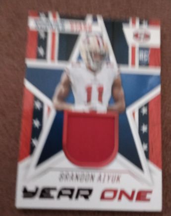 2020 Panini Rookies & Stars Year One #YO-BA Brandon Aiyuk — front