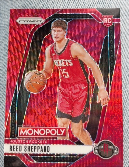 2024-25 Panini Prizm Monopoly #72 Reed Sheppard — front