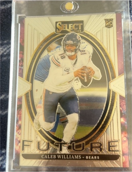 2024 Panini Select #18 Caleb Williams Select Future Rookie Card — front