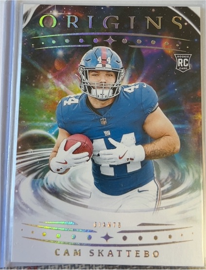 2025 Panini Origins #123 Cam Skattebo — front