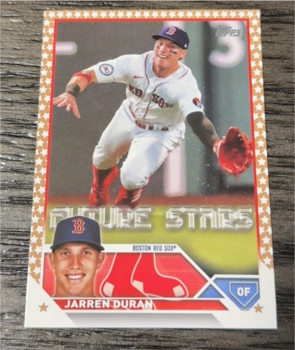 2023 Topps Series 1 #242 Jarren Duran Future Stars Boston Red Sox — front