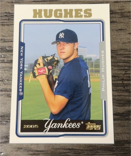 2005 Topps Philip Hughes New York Yankees — front